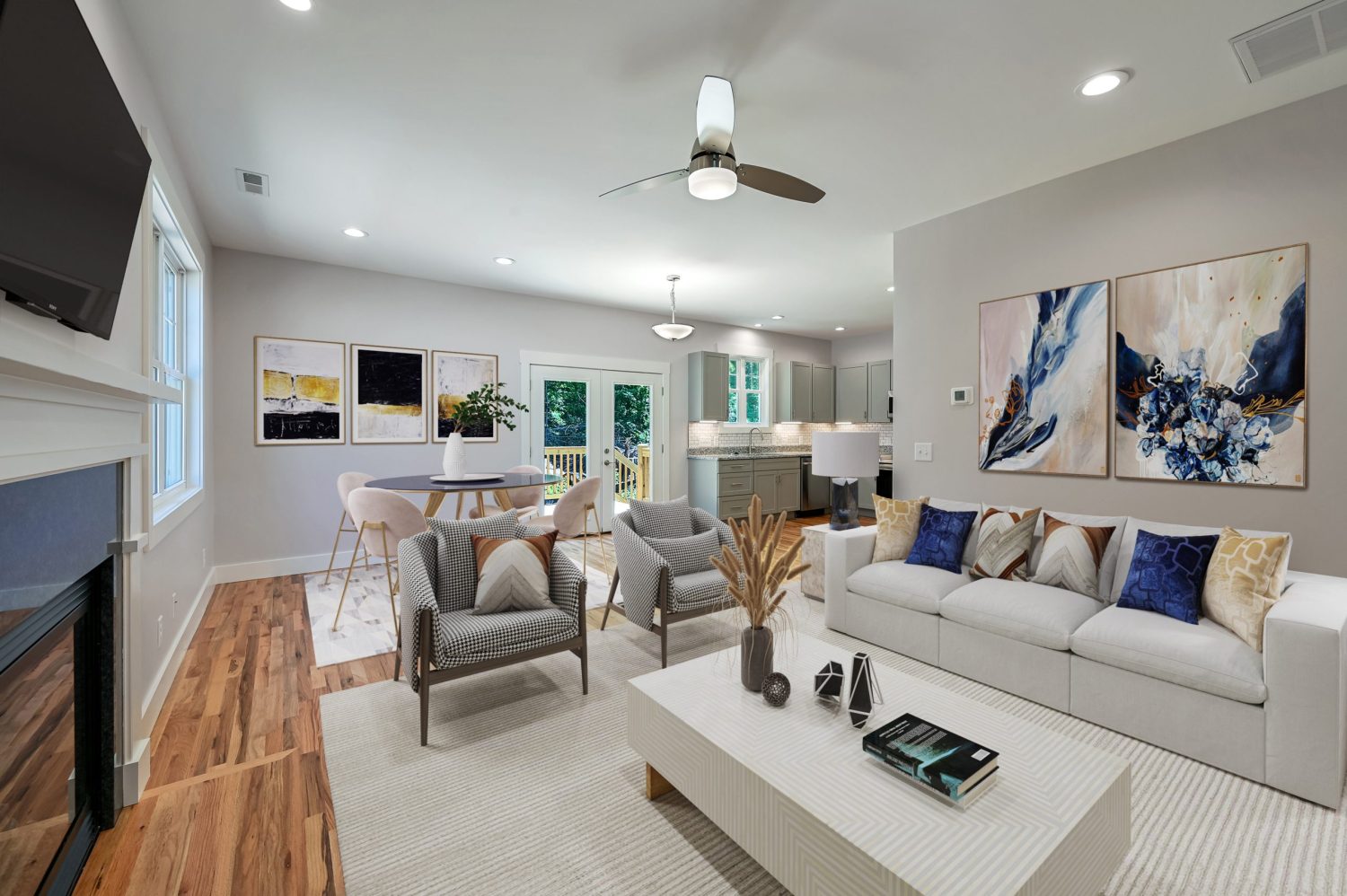 living room asheville homes for sale